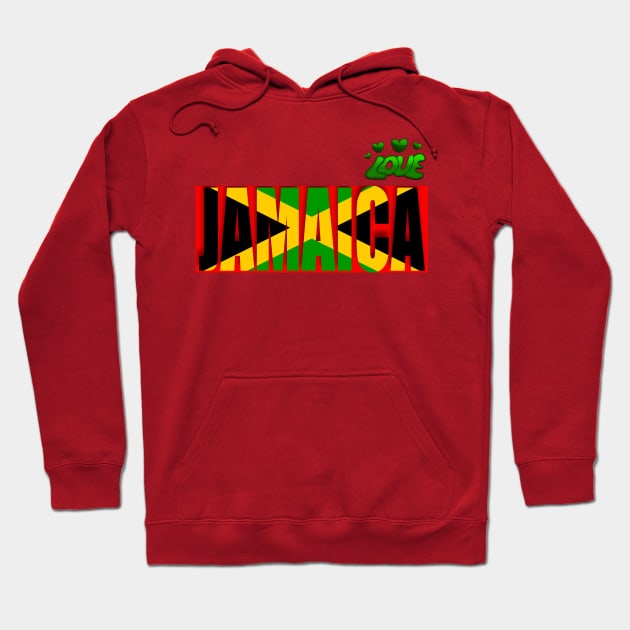 Love Jamaica Hoodie by alzo